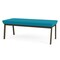 Lesro Newport 2 Seat Bench, 45 in W 21 in L 18.5 in H NP2001 - alternate 3